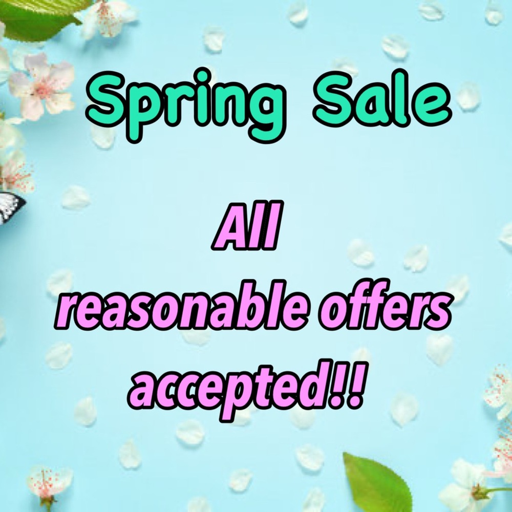 Spring Sale Offer Poster